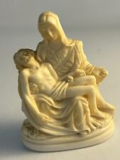 Vintage G Ruggeri LA PIETA Mary & Jesus Sculpture Statue Rome Italy Vatican 4 in picture