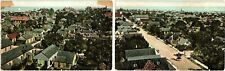 Key West FL Bird's Eye View from Lighthouse Harbor Undivided Tuck Postcard c1905 picture