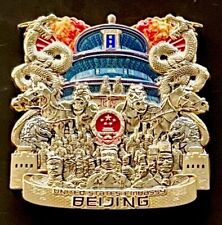 USMC MSG Det Marine Security Guard Detachment Beijing, China Challenge Coin picture