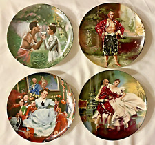 Lot of 4 Vintage 8” Plates- Knowles 