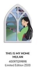 Disney this is my home Mulan Pin pre-order picture