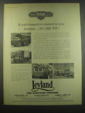 1957 Leyland Motors Ad - Albion Cairn, Comet, Tiger-Cub, Mountaineer Trucks picture