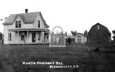 Martin Madison Residence Manchester South Dakota SD Reprint Postcard picture