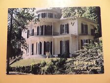 Historic Hillforest Mansion Aurora Indiana vintage postcard Thomas Gaff picture