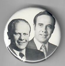 Gerald Ford Bob Dole Presidential Campaign Button in 1976 1 1/4