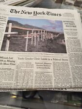 The New York Times Saturday August 26 2023 picture
