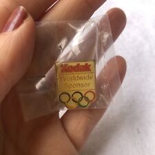 kodak worldwide sponsor vintage olympics pin picture