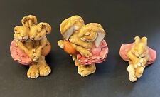 D. Esposito Artifice Ottanta Vintage Bunnies Figurines 3Made In Italy Mini Incl picture