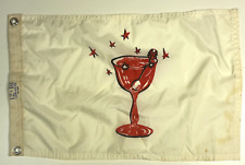 1950s Craft Boat Pennants Yacht Club Flag Burgee Cocktail Martini Party On Board picture