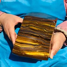 7.83LB Rare Natural Beautiful Yellow Tiger Crystal Mineral Specimen Heals 171 picture