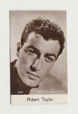 Robert Taylor vintage 1930s De Beukelaer Film Stars SMALL Trading Card #950 picture