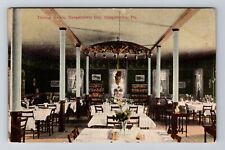 Saegertown PA-Pennsylvania Dining Room at Saegertown Inn c1908 Vintage Postcard picture