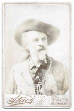 Buffalo Antique Cabinet Card Photo By Stacy Brookyln New York picture