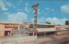 Thunderbird Lodge Redding CA Motel California pool postcard N519 picture