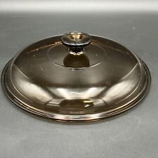 Vision Cookware Pyrex Corning Ware Round Amber 10.5in Replacement Lid Only picture