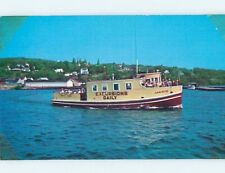 Pre-1980 Postcard Ad TOURIST EXCURSION BOAT Bayfield - Near Red Cliff WI hp8204 picture