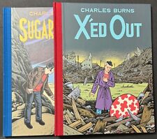 CHARLES BURNS X'ED OUT & SUGAR SKULL Hardcovers 2010 2014 1st Editions NM picture