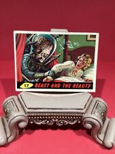 Mars Attacks, Original 1962 Topps/Bubbles Card #17, Beast and the Beauty. picture