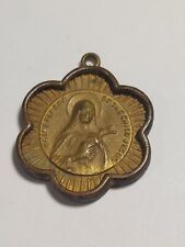Vintage Saint Theresa Of The Child Jesus Religious Medal picture