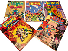 Vintage DC comics lot, see pics for condition Outsiders picture