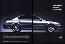 2000 Nissan Maxima 2-page Original Advertisement Print Art Car Ad D171 picture