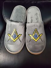 Masonic - Masonic Square And Compass Slippers picture