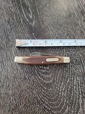 Vintage Old Timer Schrade NY USA 340T 3 Blade Stockman Folding Pocket Knife picture