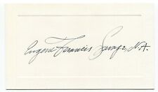Eugene Savage Signed Card Autographed Signature Artist Painter sculptor Muralist picture