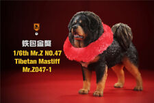 Mr.Z 1/6 Tibetan Mastiff Simulation Animal Dog Statue Resin Ornament In Stock picture