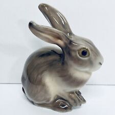 Vintage Rare Dahl Jensen Rabbit Figurine #1141 Copenhagen Denmark picture