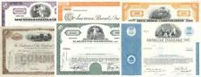 Collection of 20 Different Stocks - 1920's-70's dated American Stock Certificate picture