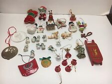 huge vintage christmas ornament lot check it out picture