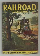 Railroad Magazine 2nd Series Apr 1945 Vol. 37 #5 GD 2.0 Low Grade picture