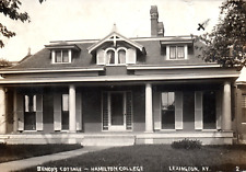 Lexington Kentucky Hamilton College Cottage House Real Photo Postcard picture