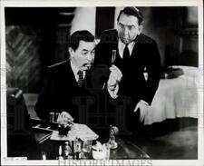 Press Photo Charlie Chan & Co-Star in Movie Scene - srp17492 picture