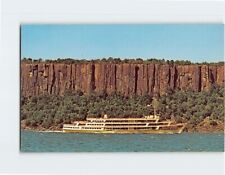 Postcard The Palisades, Hudson River, New Jersey picture