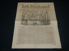 1857 AUGUST 1 LIFE ILLUSTRATED NEWSPAPER - ASSEMBLY AT NEWPORT - NP 4786 picture