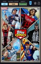 2020 Topps Bunt Digital MARVEL Comic Covers - Comic Book - Trout Kershaw Harper picture