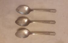 Set Of 3 Simeon L & George H Rogers Co Xtra Oneida LTD Spoons picture