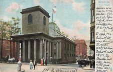 King's Chapel, Boston, Massachusetts MA - 1906 Vintage Postcard picture