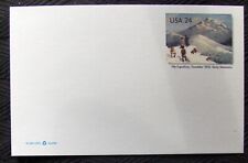 USA: printed postcard  24¢ Pike Expedition 1806 Rocky Mountains 2005 picture
