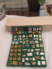 1988 Calgary Olympics Large (50+) Lot Of Sponsor Pins, Mint picture