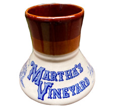 Nanco MARTHA'S VINEYARD Massachusetts Cerami Mug Travel Memorabilia Jumbo Cup picture