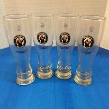 Franziskaner Weissbier Beer Glass 0.3L, Lot Of 4 Cups, New Unused, Collectible picture