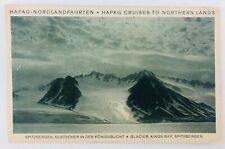 Vintage Hapag Cruises to Northern Lands Glacier Kings Bay Norway 1929 picture