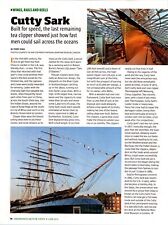 2014 Hemmings Print Article Ad  Cutty Sark Clipper Ship Launched in 1869 picture