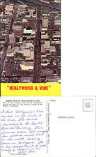 Hollywood & Vine aerial California Capitol Records Bank of America 1960s picture