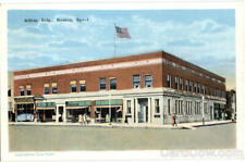 Newton,IA Allfree Bldg Kropp Jasper County Iowa Linen Postcard Vintage Post Card picture