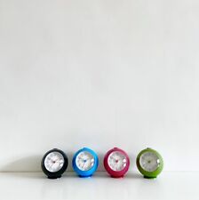 Vintage IKEA Space Age Ball Alarm Clock 1990s Black/Blue/Rose Pink/Green picture