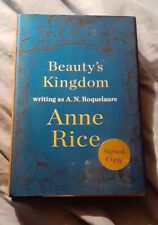 Anne Rice SIGNED Book  - Beauty’s Kingdom 2015 Viking Press HC/DJ. picture